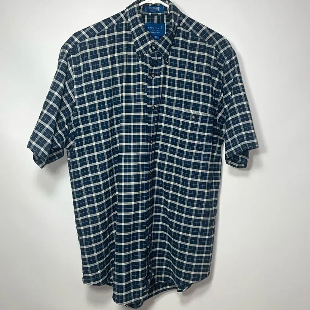 Towncraft short sleeve button down shirt